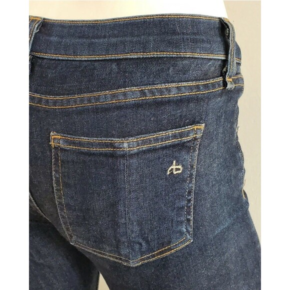 RAG & BONE Jeans Womens 29 Woodford Heritage Skinny Ankle Blue @k9 #W1502K520 - Picture 2 of 12